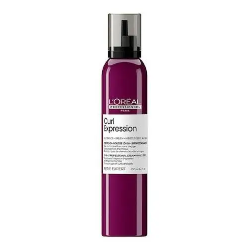 Loreal professionnel Loreal curl expression, nawilżająca pianka utrwalajaca 10w1 do loków i fal, 250ml