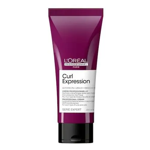 Loreal curl expression, nawilżający krem bez spłukiwania do loków i fal, 200ml, 616474