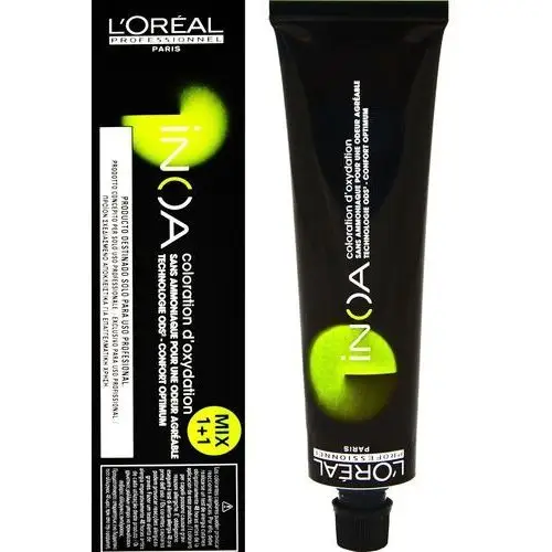 Loreal inoa farba do włosów głęboki i trwały kolor dodatkowa ochrona włosa 60 ml 8.3 jasny blond złocisty, 94