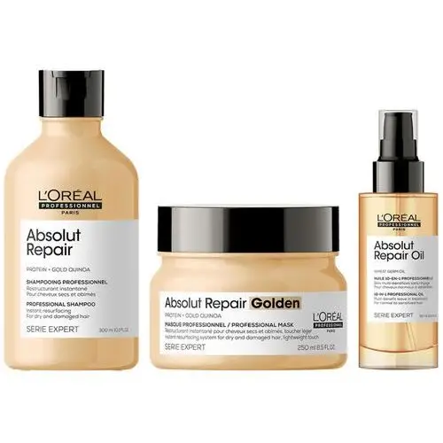 L'Oreal Professionnel Absolut Repair Gold Haircare Trio