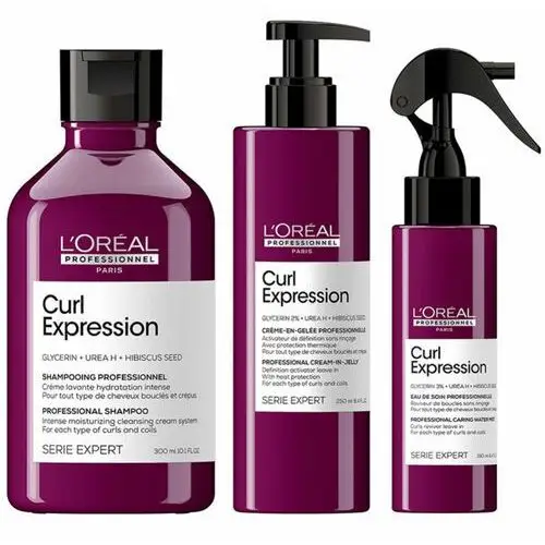 L'oréal professionnel L'oreal professionnel curl expression haircare trio