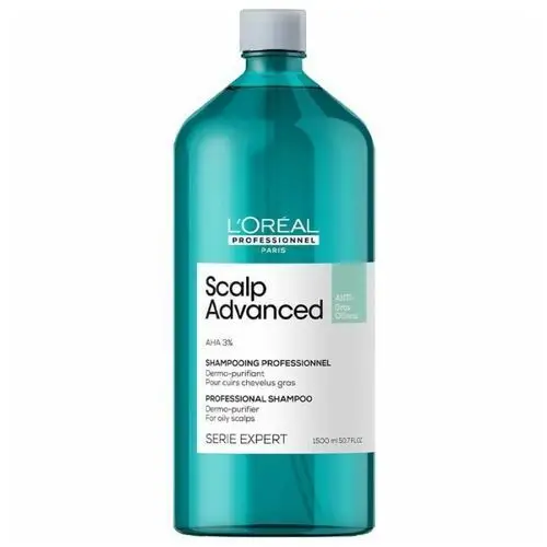 Loreal Scalp Advanced, szampon oczyszczający, 1500ml