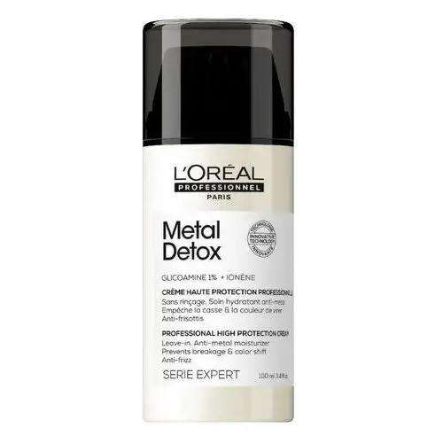 Ľoréal professionnel metal detox krem ochronny do włosów zniszczonych 100 ml