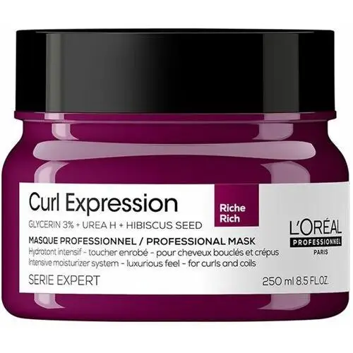 L'Oréal Professionnel Serie Expert Curl Expression intensywnie nawilżająca maska do włosów falowanych i kręconych 250 ml