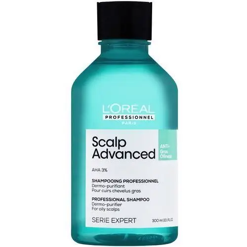 L'Oréal Professionnel Serie Expert Scalp Advanced szampon oczyszczający do tłustej skóry głowy 300 ml