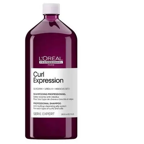 L'oreal professionnel Żelowy szampon oczyszczająco nawilżający do włosów kręconych 1500ml l'oréal serie expert curl expression