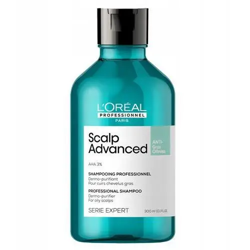 Loreal Scalp Advanced Anti Gras szampon 300ml