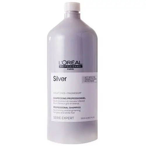 Loreal silver szampon do włosów siwych i rozjaśnianych 1500 ml