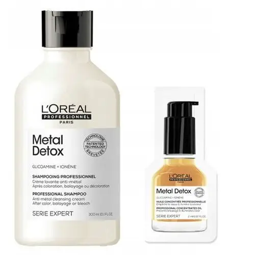 Loreal szampon ochronny Metal Detox do każdego rodzaju włosów