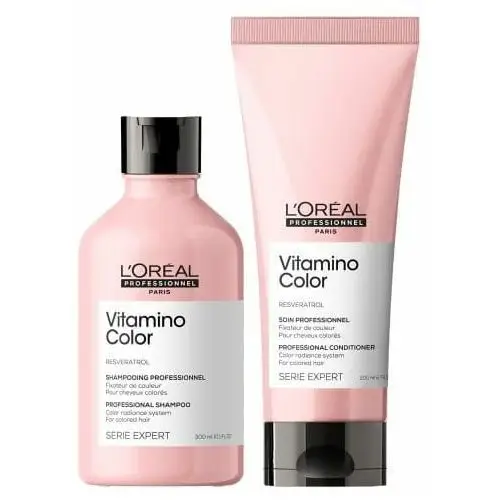 Zestaw pielęgnacyjny do włosów koloryzowanych L'Oreal Professionnel Vitamino Color, LP301-LP302