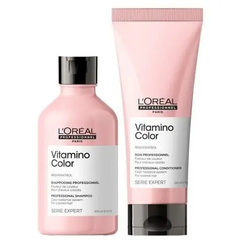 Zestaw pielęgnacyjny do włosów koloryzowanych L'Oreal Professionnel Vitamino Color, LP301-LP302