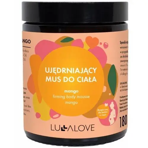 Lullalove Masło Do Ciała Ujędrniające 180ML Mango