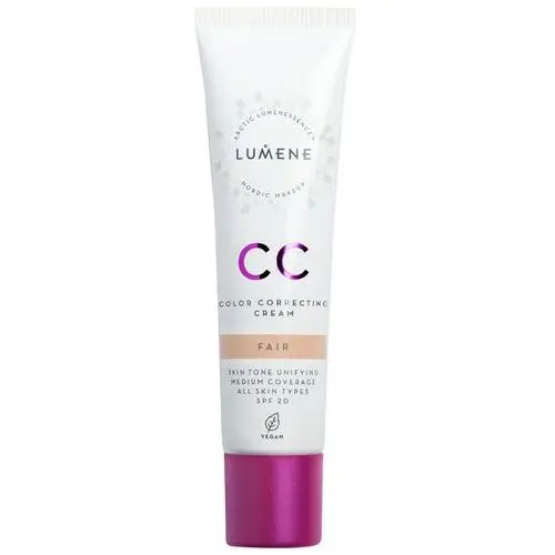 Lumene , color correcting cream, krem cc do twarzy 7w1 1 fair, spf 20, 30 ml