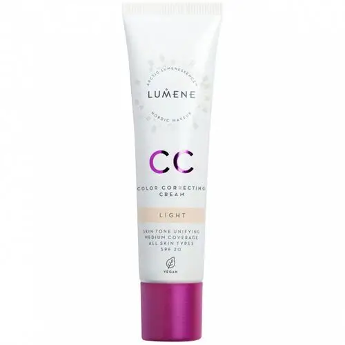 Lumene, Color Correcting Cream, krem CC do twarzy 7w1 3 Light, SPF 20, 30 ml, 83491