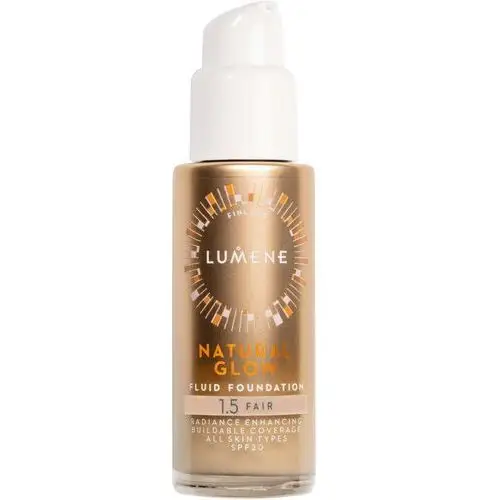 Glow fluid foundation spf20 1.5 fair Lumene