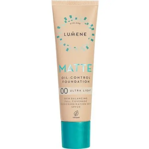 Lumene matte oil-control foundation spf20 00 ultra light