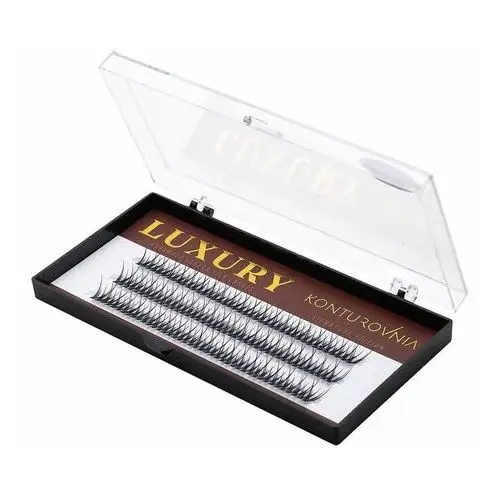 Luxury Lashes kępki rzęs by konturoVnia 11 mm efekt Kim K.W