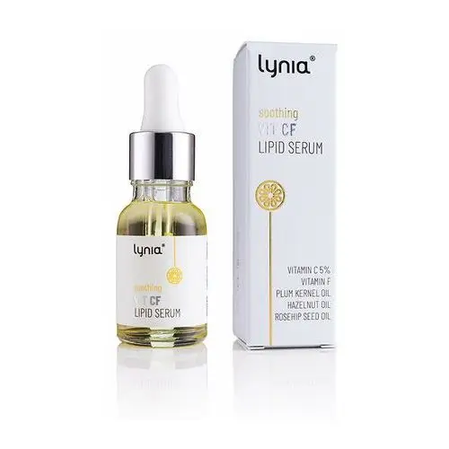 Lynia - Łagodzące serum lipidowe z witaminami C i F, 15ml