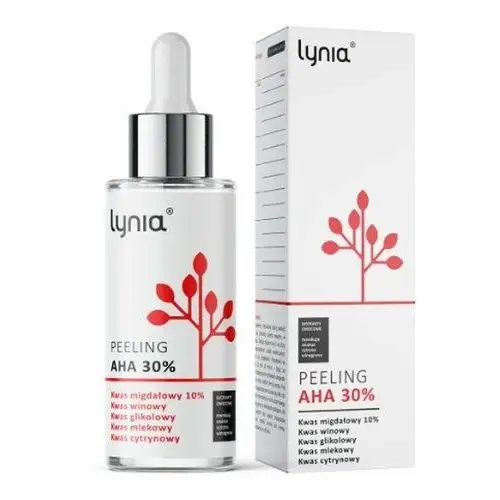 Lynia - Peeling do twarzy z kwasem AHA 30%, 30ml