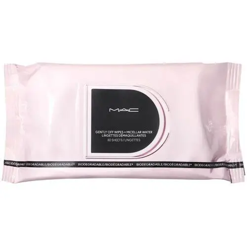 MAC Cosmetics Biodegradable Gently Off Wipes 80 Count, SRAX010000