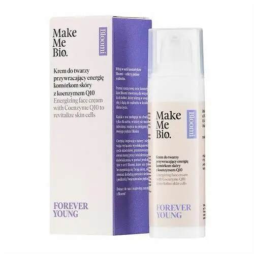 Make Me Bio - FOREVER YOUNG - Krem do twarzy przywracający energię komórkom skóry z koenzymem Q10, 30ml