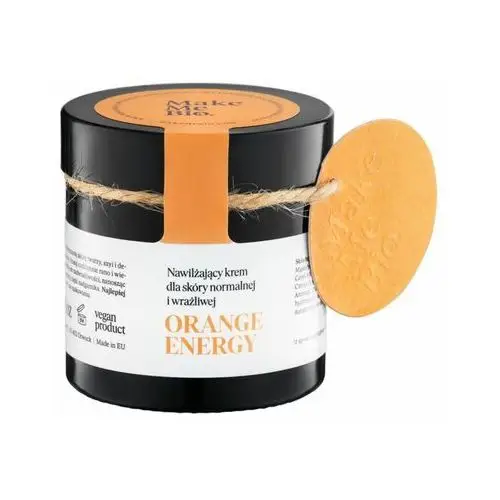 Make me bio - orange energy - cream - nawilżający krem dla skóry normalnej i wrażliwej - 60 ml