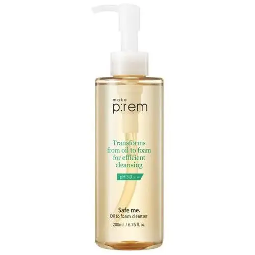 Make P:rem Safe Me Oil to Foam Cleanser 200 ml