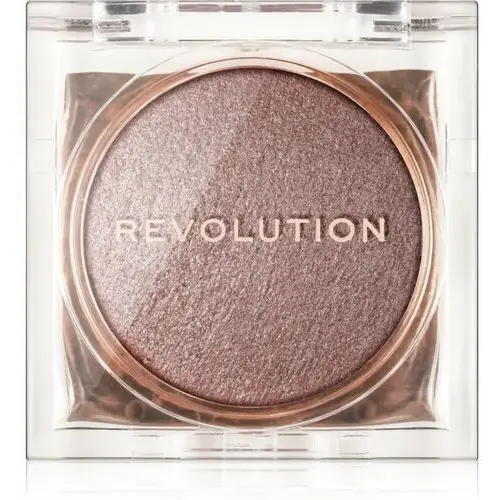 Makeup Revolution Beam Bright kompaktowy rozświetlacz pudrowy odcień Rose Lustre 2,45 g