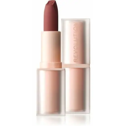 Makeup Revolution Lip Allure Soft Satin Lipstick kremowa szminka o satynowym wykończeniu odcień Wifey Dusky Pink 3,2 g