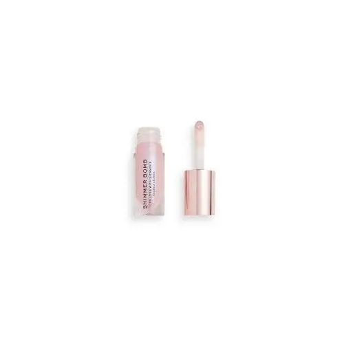 Makeup revolution _shimmer bomb lipgloss with vitamin e połyskujący błyszczyk do ust sparkle 4.6 ml