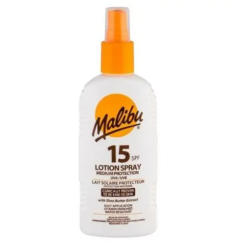 Malibu Lotion w sprayu SPF15 200 ml