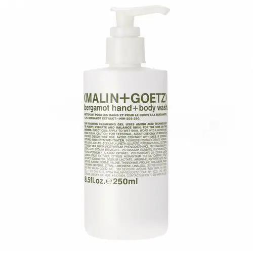 Malin+goetz bergamot hand + body wash (250ml)