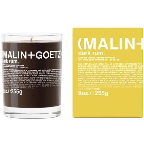 Malin+goetz dark rum candle