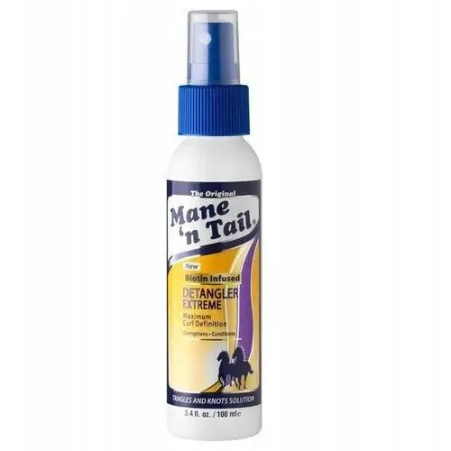 Mane 'n Tail Spray Odżywka do rozczesywania włosów i loków 100ml