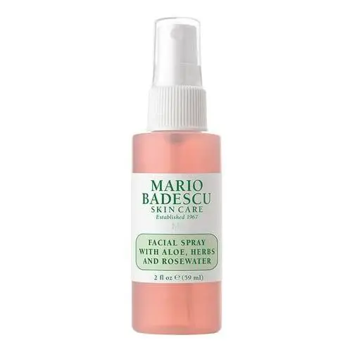 Facial Spray with Aloe, Herbs and Rosewater - Minimgiełka do twarzy