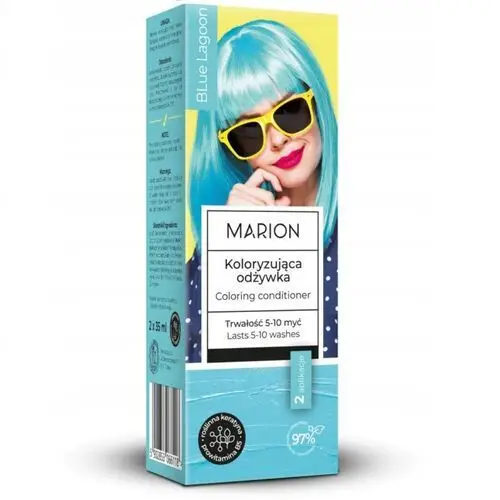 Odżywka koloryzująca 5-10 myć blue lagoon 70ml Marion