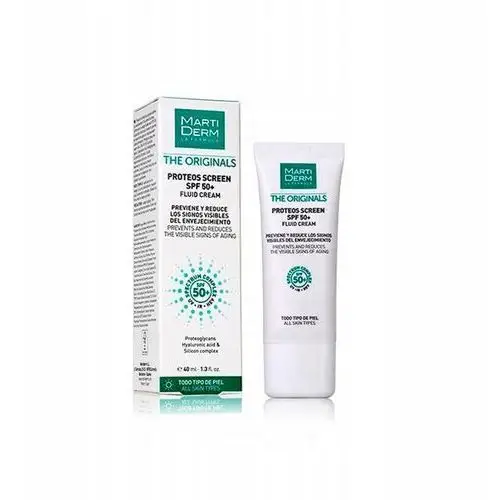 MartiDerm Proteos Screen SPF50 40ml Lekki krem przeciwsłoneczny