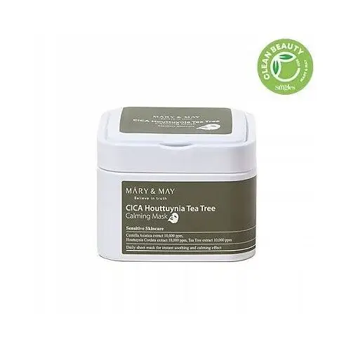 Mary&May Cica Houttuynia Tea Tree Calming Mask kojące maski w płachcie