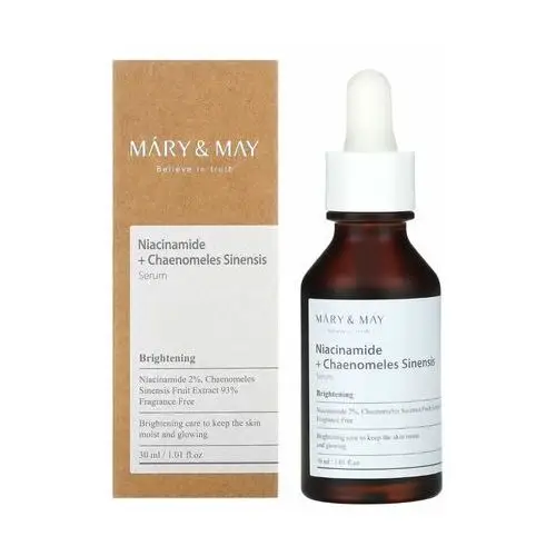 MARYMAY Niacinamide + Chaenomeles Sinensis Serum serum o działaniu rozjaśniającym i normalizującym 30ml (P1)