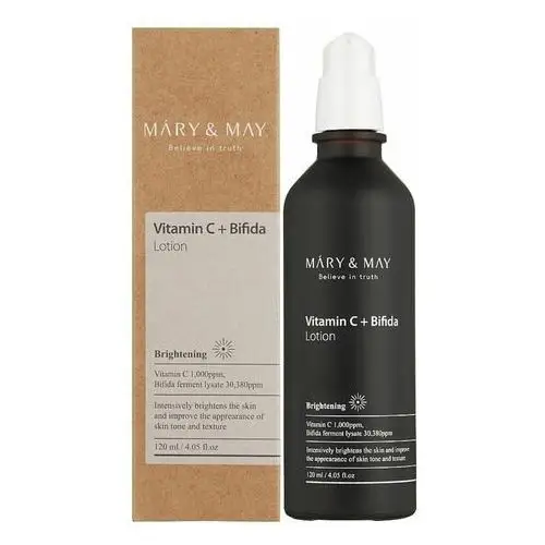 Mary&May, Vitamine C+ Bifida Lotion, Krem do twarzy, 120ml