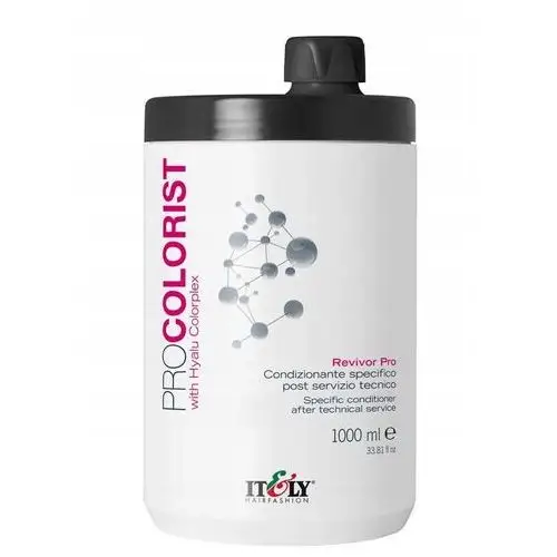 Maska do włosów zakwaszająca Itely Procolorist Revivor Pro 1000ml po farbie