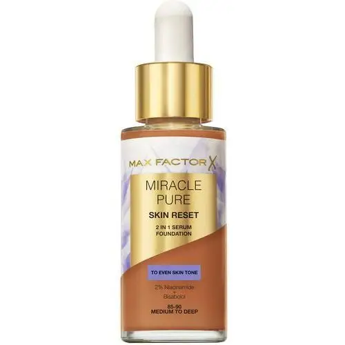 Max factor miracle pure 2in1 skin reset serum foundation 85-90 me