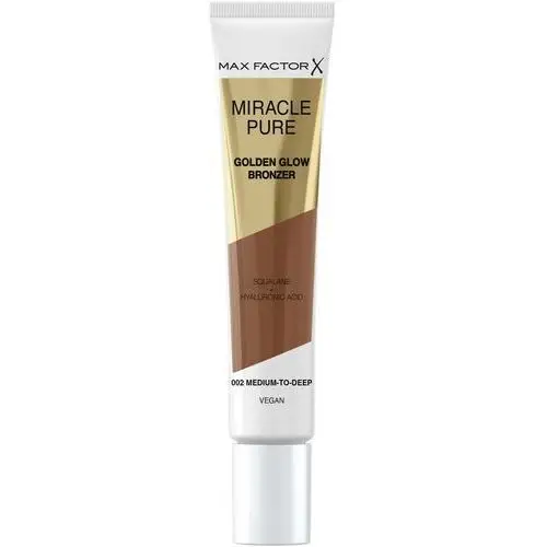 Miracle pure bronzer kremowy z efektem rozjaśniającym odcień 002 medium to dark 15 ml Max factor