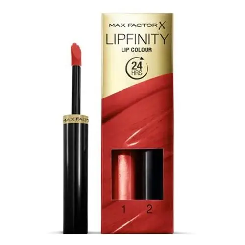 Max Factor SET Lipfinity Lip Colour pomadka do ust 120 Hot + Top Coat 1,9 g