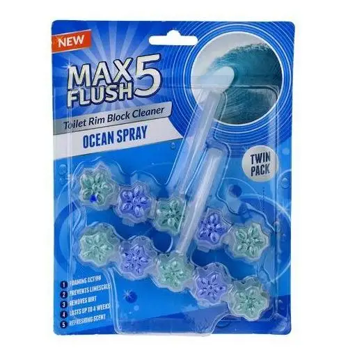 Max Flush 5 Ocean WC block 2 x 45 g