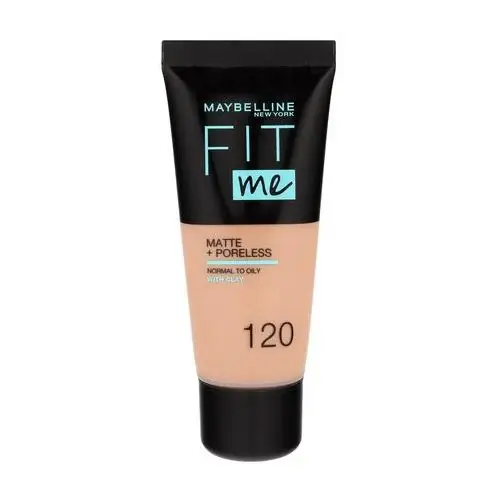 MAYBELLINE - FIT ME! Liquid Foundation For Normal To Oily Skin With Clay - Podkład matujący do twarzy z glinką - 120 CLASSIC IVORY