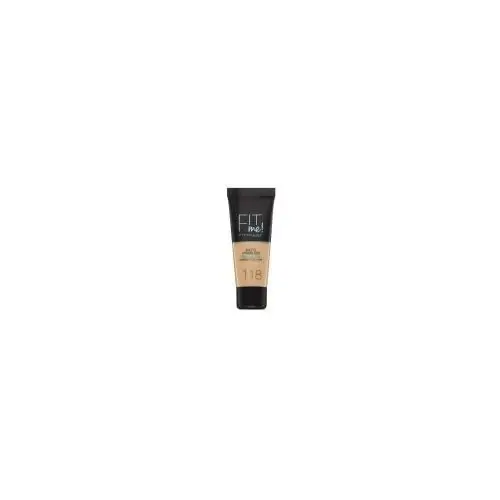 Maybelline fit me matte & poreless foundation matujący podkład do twarzy 118 nude 30ml