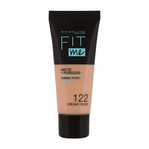 Maybelline fit me! matte + poreless podkład 30 ml dla kobiet 122 creamy beige