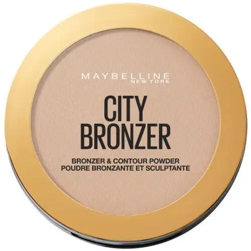 Maybelline new york Puder brązujący do twarzy 200 medium cool city bronze