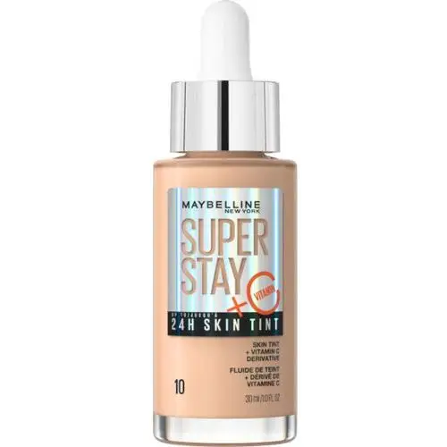 Super Stay 24H Skin Tint długotrwały podkład rozświetlający z witaminą C 10 30ml Maybelline New York